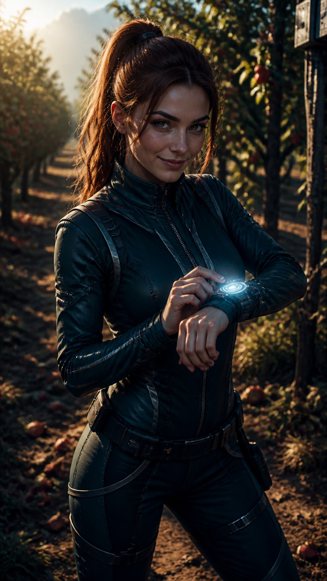 Scene reference image 11 · seed character composited into the scene
